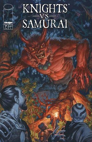 Knights Vs Samurai #7 CVR A BONACORSI cover