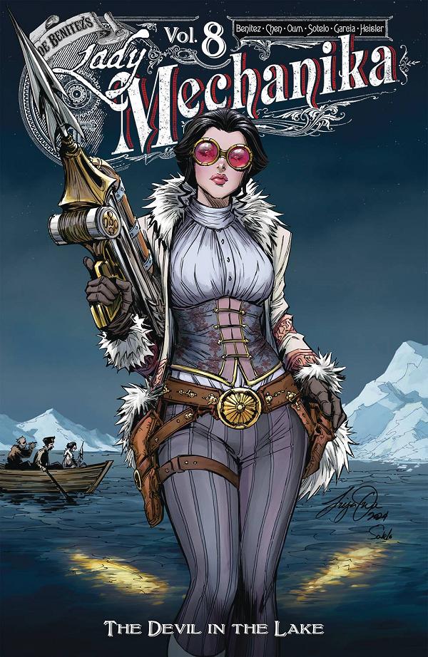 Lady Mechanika Tp Vol 08 cover by Siya Oum