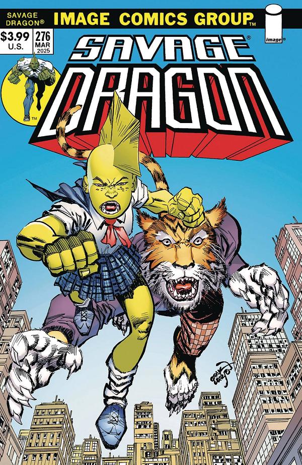 Savage Dragon #276 CVR B LARSEN (MR) cover