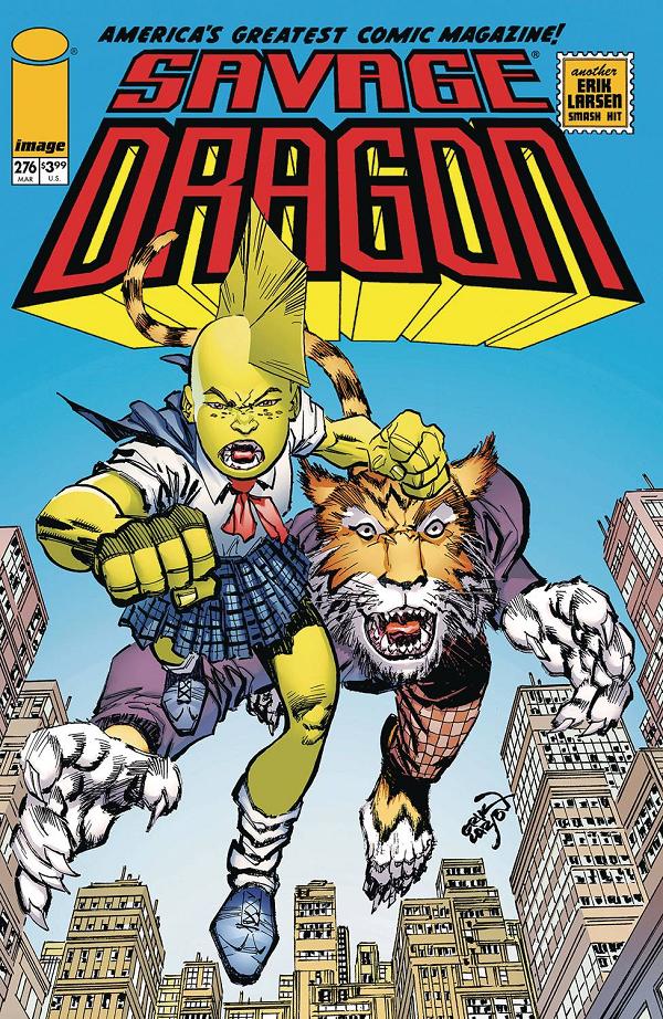 Savage Dragon #276 CVR A LARSEN (MR) cover