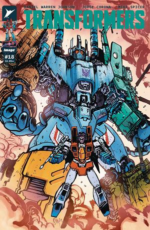 Transformers #18 CVR A JOHNSON & SPICER cover