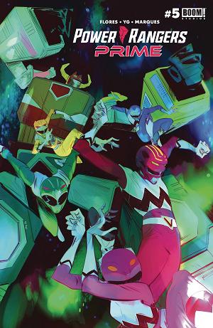 Power Rangers Prime #5 CVR B SIMEONE cover