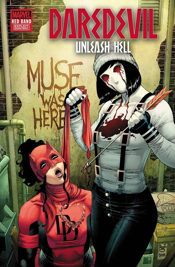 Daredevil Unleash Hell Red Band #3 cover