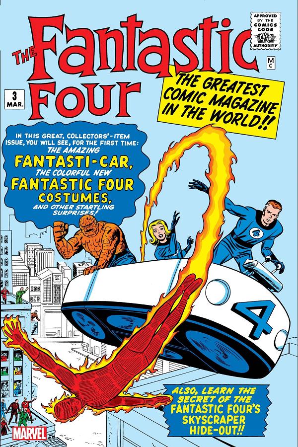Fantastic Four #3 cover