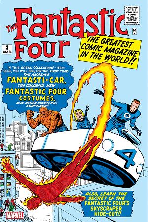Fantastic Four #3  cover