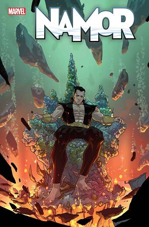 Namor #8 (OF 8) PETE WOODS cover