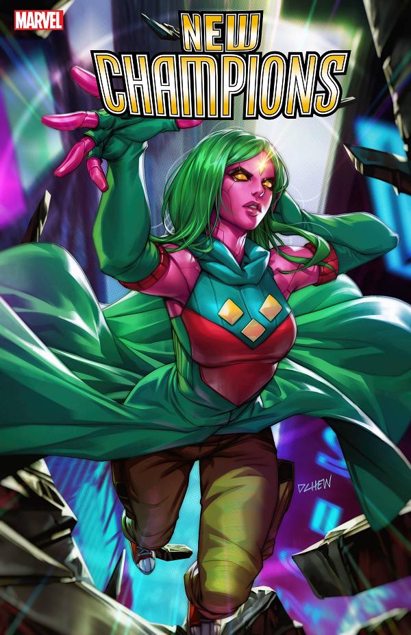 New Champions #3 DERRICK CHEW VIV VISION cover