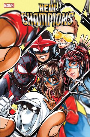 New Champions #3 SAOWEE cover