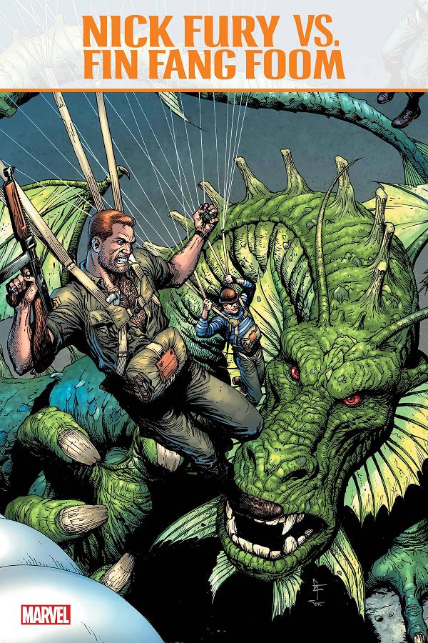 Nick Fury Vs Fin Fang Foom #1 cover