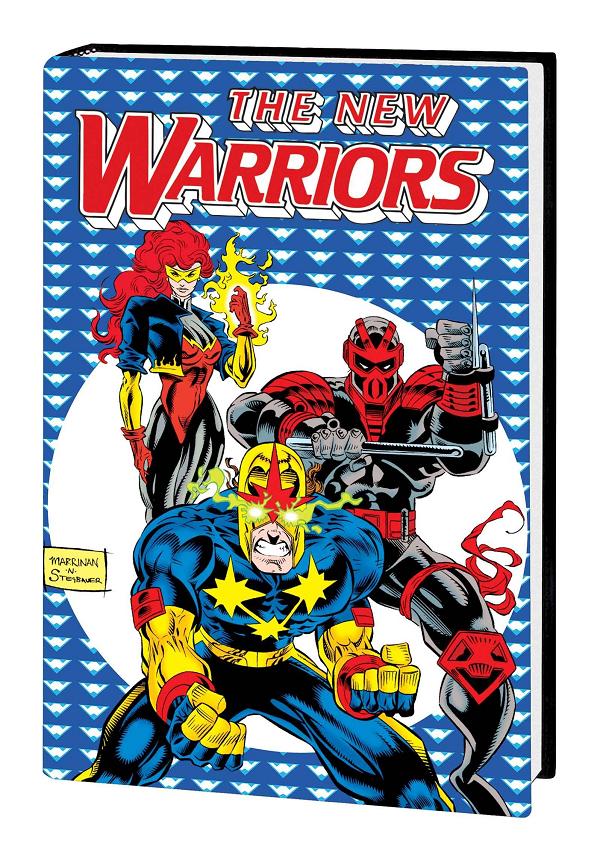 New Warriors Nova & Night Thrasher Omnibus Hc Marrinan Cvr