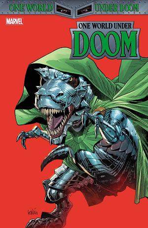 One World Under Doom #2 (OF 9) LEINIL YU DOOMASAUR cover