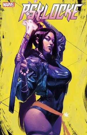 Psylocke #5 BEN HARVEY PSYLOCKE cover