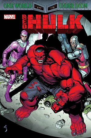 Red Hulk #2 cover