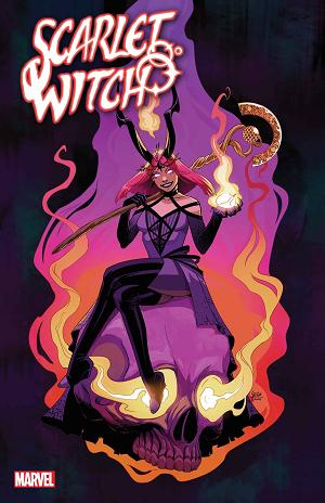Scarlet Witch #10 CORIN HOWELL cover