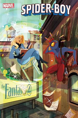 Spider-Boy #17 NICOLETTA BALDARI INVISIBLE cover