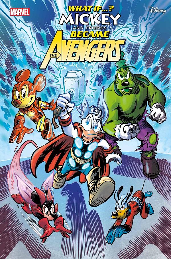 What If Mickey & Friends Became Avengers #1 cover
