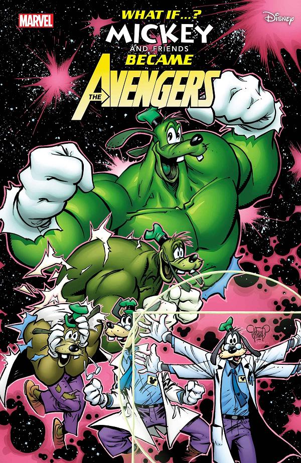 What If Mickey & Friends Became Avengers #1 ADAM KUBERT cover