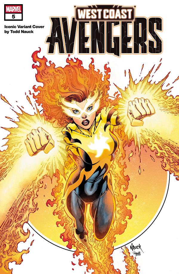 West Coast Avengers #5 TODD NAUCK ICONIC cover