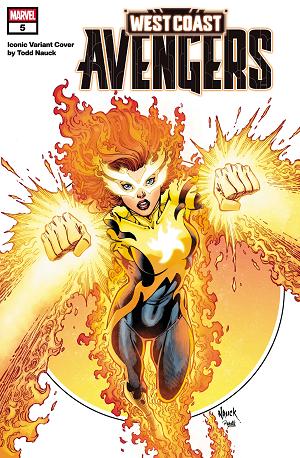 West Coast Avengers #5 TODD NAUCK ICONIC cover