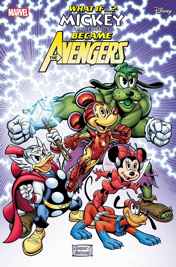 What If Mickey & Friends Became Avengers #1 DAN JURGENS cover