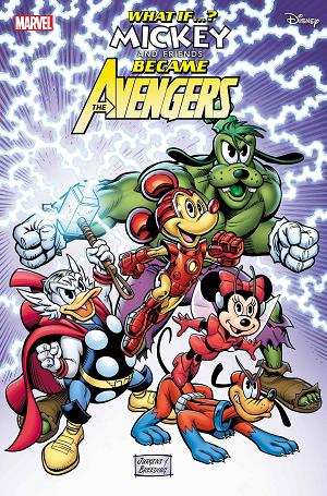 What If Mickey & Friends Became Avengers #1 DAN JURGENS cover