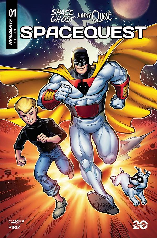 Space Ghost Jonny Quest Space Quest #1 variant cover by Chad Hardin