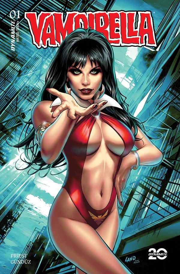 Vampirella (2025) #1 variant cover by Greg Land