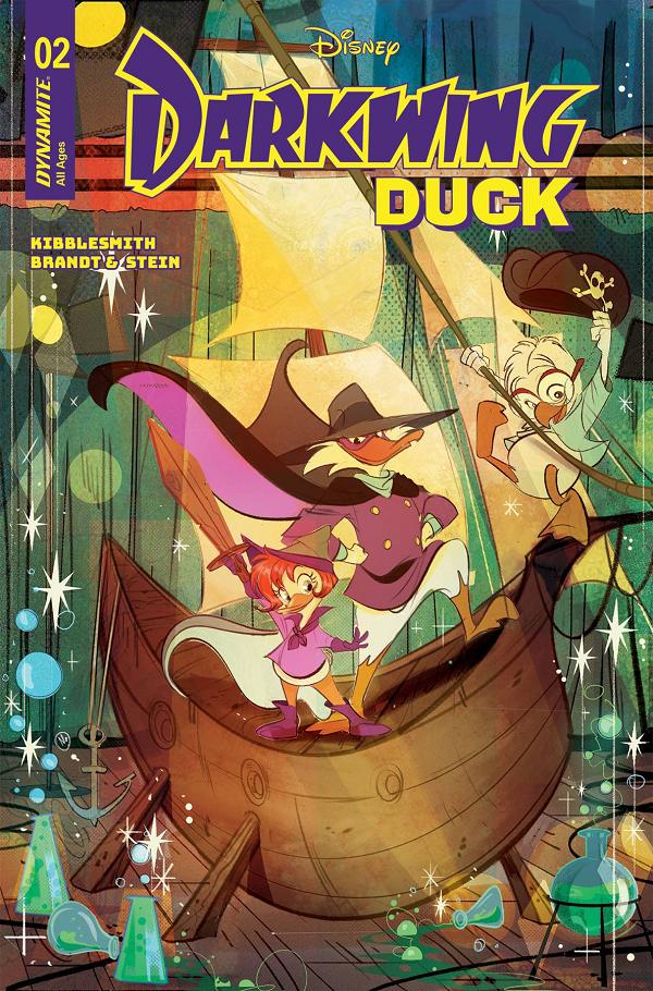 Darkwing Duck #2 variant cover by Nicoletta Baldari