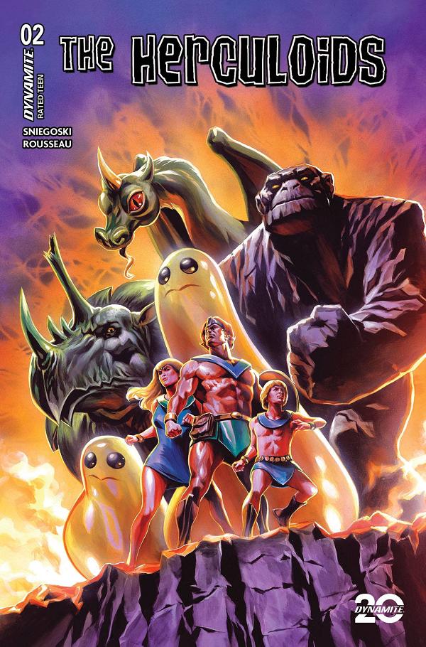 Herculoids #2 variant cover by Felipe Massafera