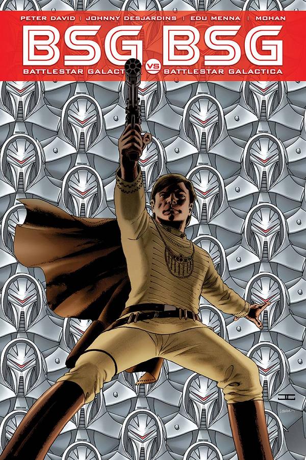 Battlestar Galactica Vs Battlestar Galactica Tp (Aug181189) cover by John Cassaday
