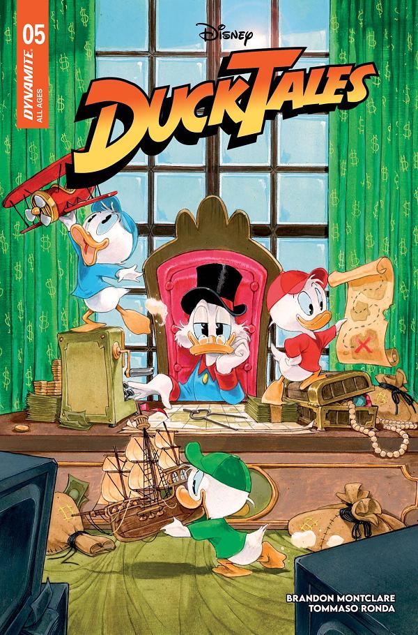 Ducktales #5 cover by Ivan Bigarella