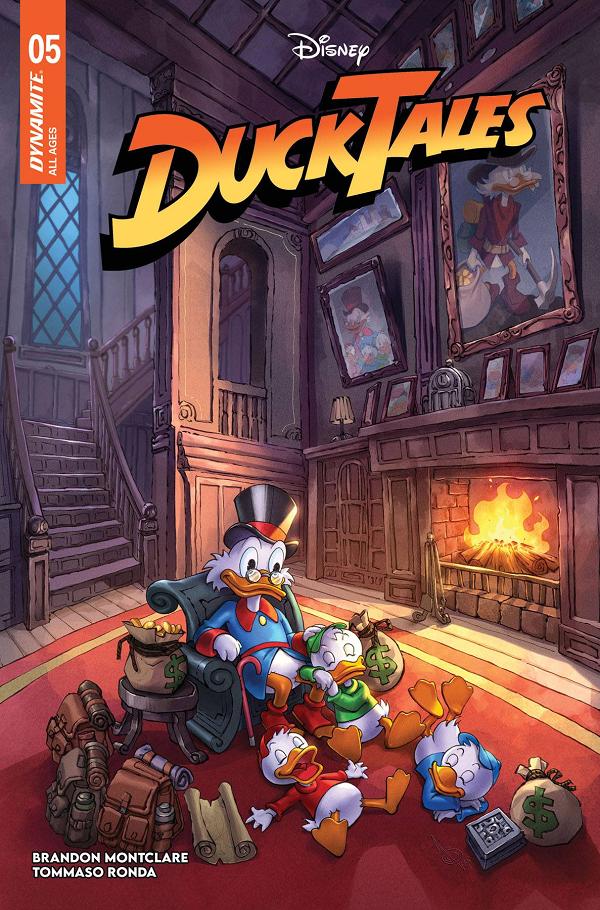 Ducktales #5 variant cover by Alan Quah