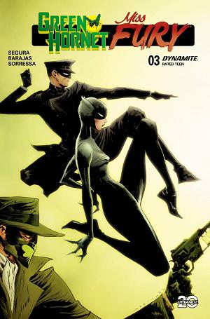 Green Hornet Miss Fury #3 CVR B LEE & CHUNG cover