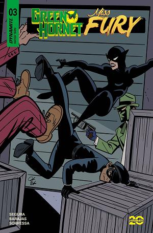Green Hornet Miss Fury #3 CVR D EDGAR cover