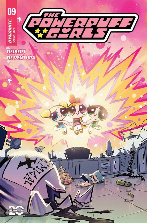 Powerpuff Girls #9 variant cover by Alessandro Ranaldi