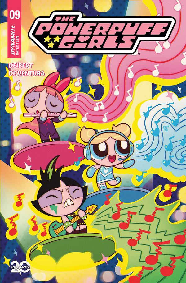 Powerpuff Girls #9 cover by Paulina Ganucheau