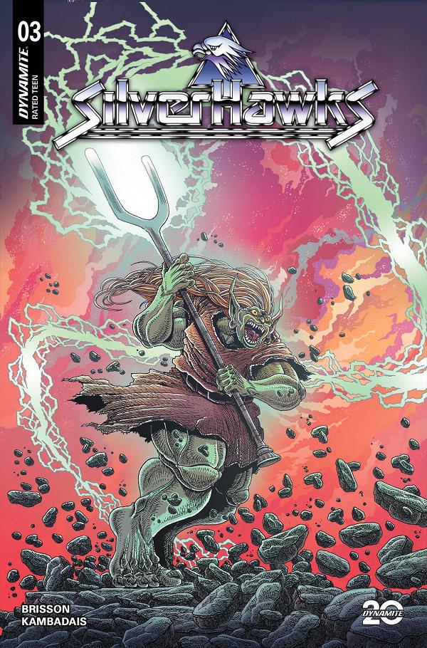 Silverhawks #3 variant cover by James Stokoe