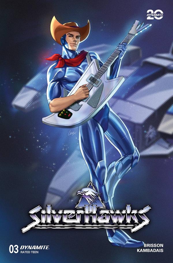 Silverhawks #3 variant cover by Leirix