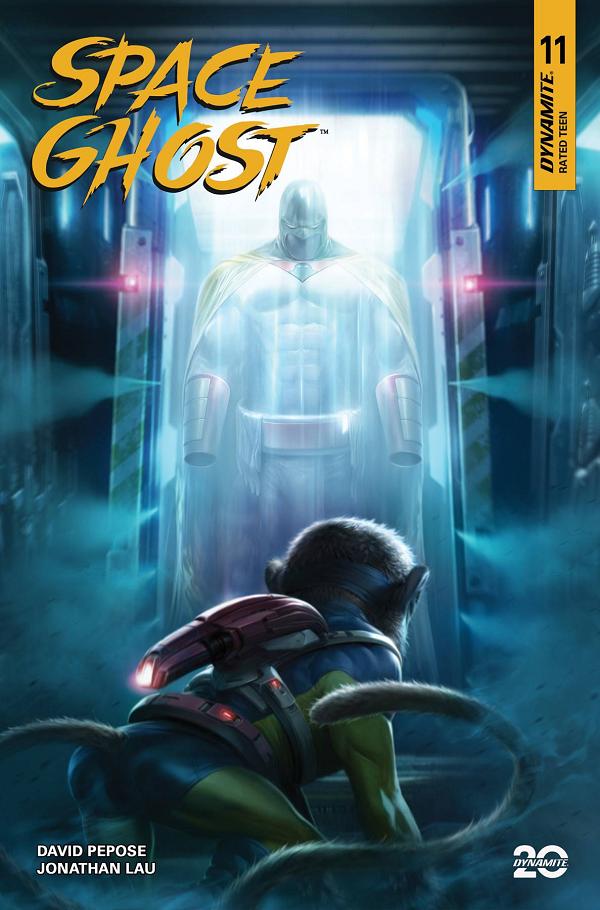 Space Ghost #11 cover by Francesco Mattina