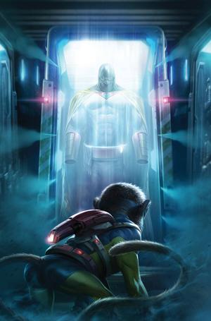 Space Ghost #11 CVR E MATTINA METAL PREMIUM cover