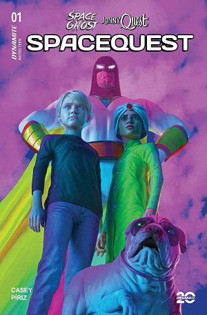 Space Ghost Jonny Quest Space Quest #1 CVR F SPEARS FOIL cover