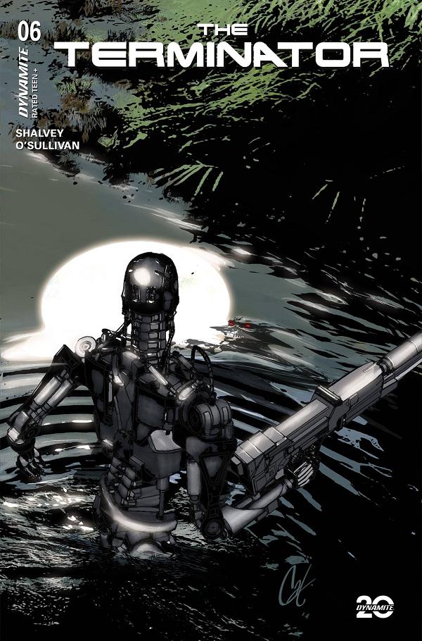 Terminator #6 variant cover by Cat Staggs