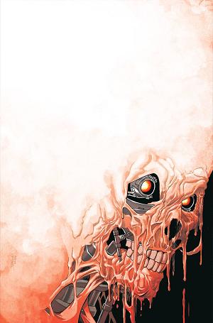 Terminator #6 CVR G SHALVEY METAL PREMIUM cover