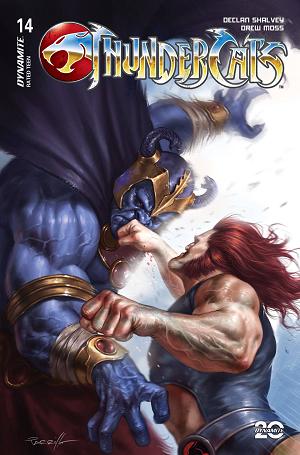 Thundercats #14 CVR G PARRILLO FOIL cover