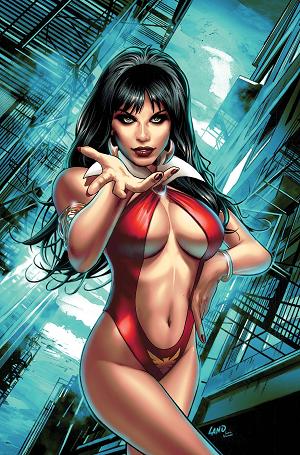 Vampirella (2025) #1 CVR G LAND FOIL VIRGIN cover