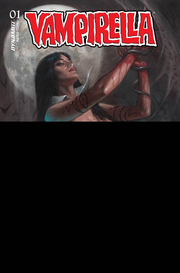 Vampirella (2025) #1 CVR I CVR I PARRILLO BLACK BAG RISQUE cover