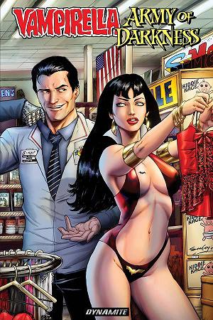 Vampirella Army Of Darkness Tp (Feb161398)