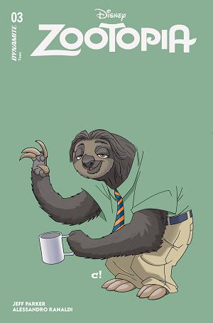 Zootopia #3 CVR C ROUSSEAU COLOR BLEED cover