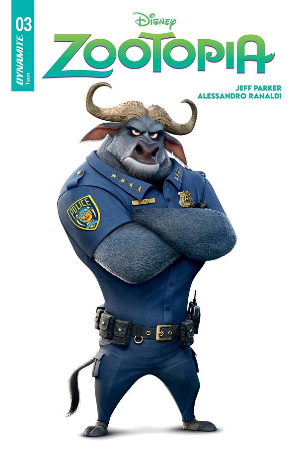 Zootopia #3 variant cover