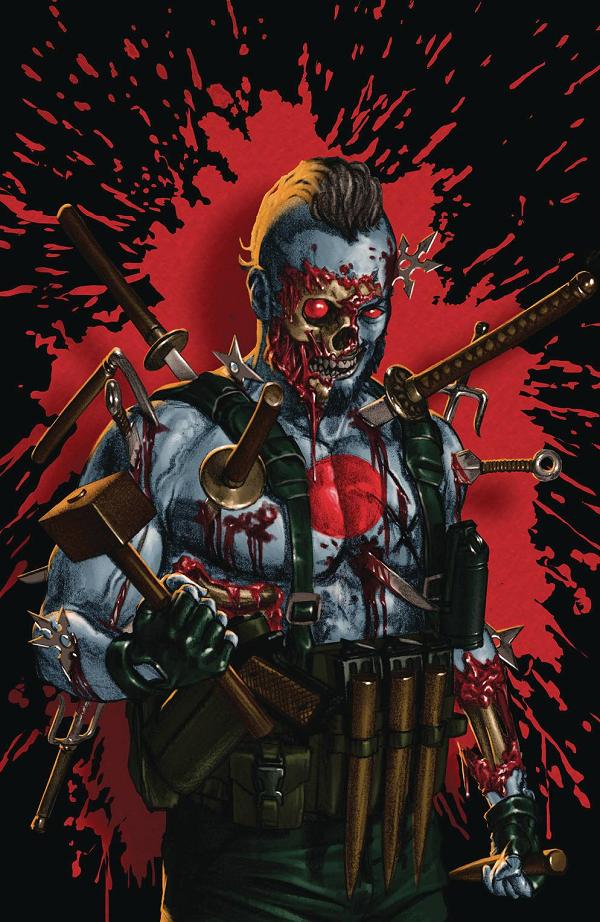 Valiant Beyond Bloodshot #1 variant cover by Rodolfo Migliari